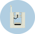 BlueCirclePrintrBot.svg